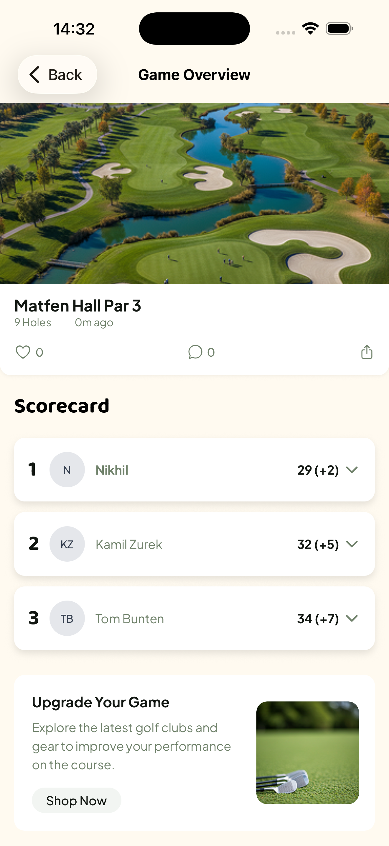 Bunker Buddies app screenshot